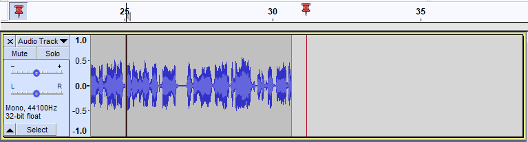 audacity skips while recording